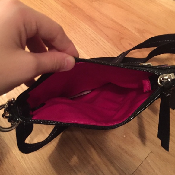 Like new Coach Plaid Cross Body Bag - Picture 3 of 4